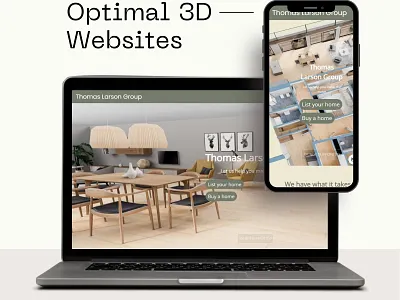 Real estate websites 3d animation metverse sci fi ui vr