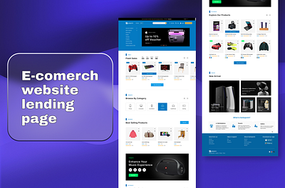 Sarbojonin - Modern E-commerce Website UI Design branding design ecommerce ecommerce ui landing page ui uiux design user user interface ux website design