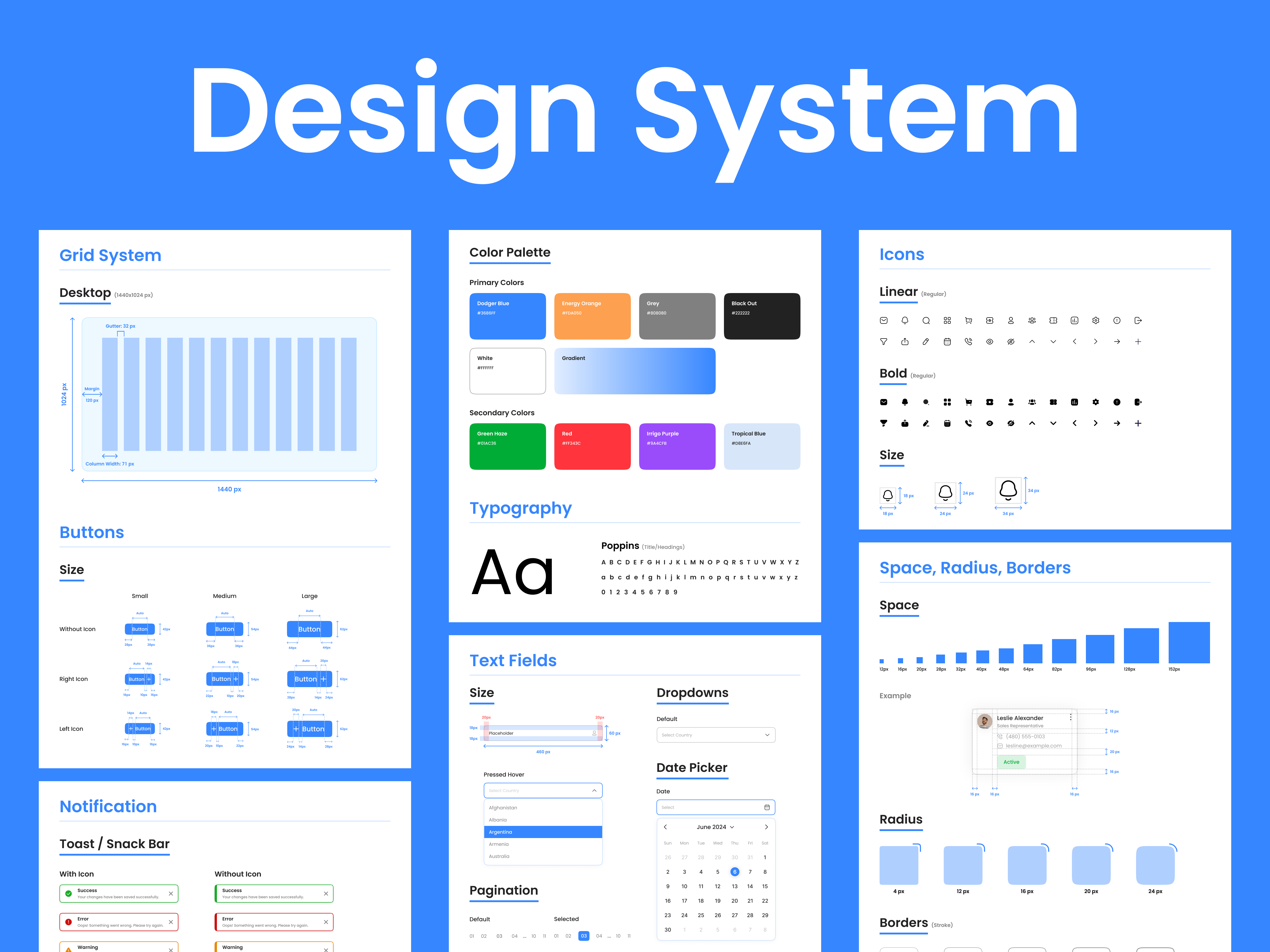 Example of Website UI/UX Design