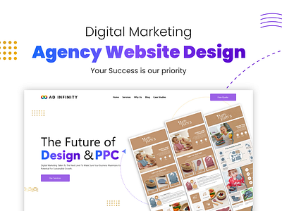 Ad Infinity: A Digital Marketing Agency | Website Design amazon ppc conversionoptimization design development graphic design payperclick ppc ppcmanagement ppcstrategy ui ux web webdesign website