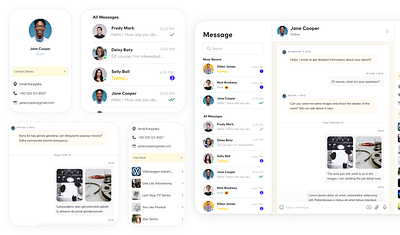 Message Page UI appdesign autolayout branding button color components figma input message messagepage page soft uı uıdesign uıux web webdesign webux webuı yellow