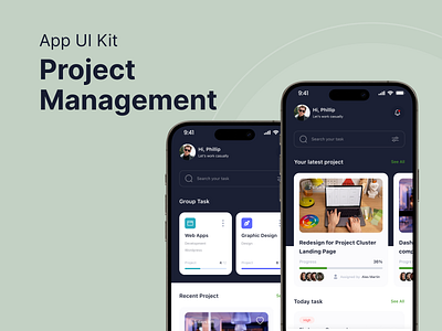 Project management App UI design app ui application creative design creativity design management app minimal design mockup project management todo app ui ui app ui desing ux