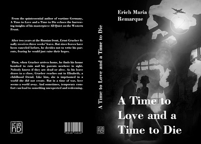 Book cover / "A Time to Love and a Time to Die"