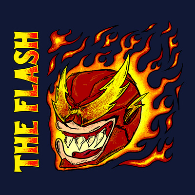 The Flash animation artwork band branding design flash graphic design illustration logo punk superhero