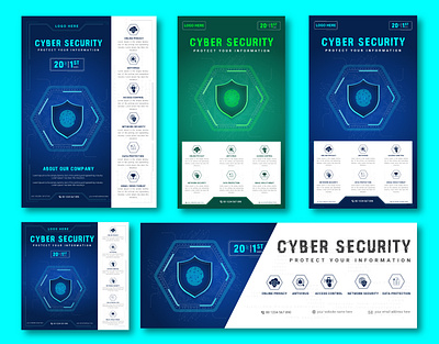 MORDANT CYBER SECURITY FLYER,INSTAGRAM,FACEBOOK COVER AND POST datasecurity