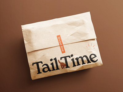 Tail Time - Branding branding delivery dogs packaging pet food