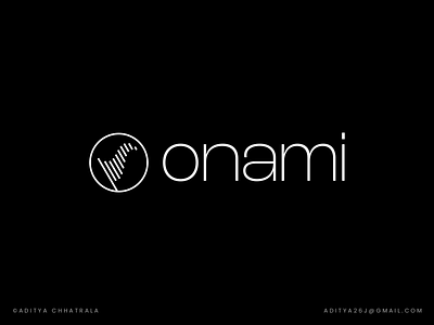 Onami Digital Marketing - Flag Logo Design, Technology and Ai ai branding digital finance flag gaming growth identity logo logo design logo designer marketing minimal product seo software tech technology wave win