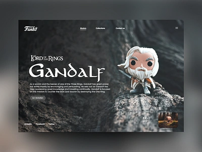 Lord of the rings Funko #5 funko funkopop gandalf loroftherings mondrianizm pop