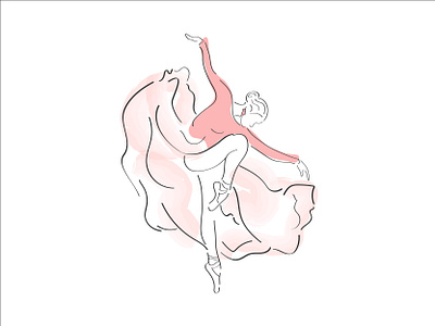 Dancer dancer dress illustration vector woman