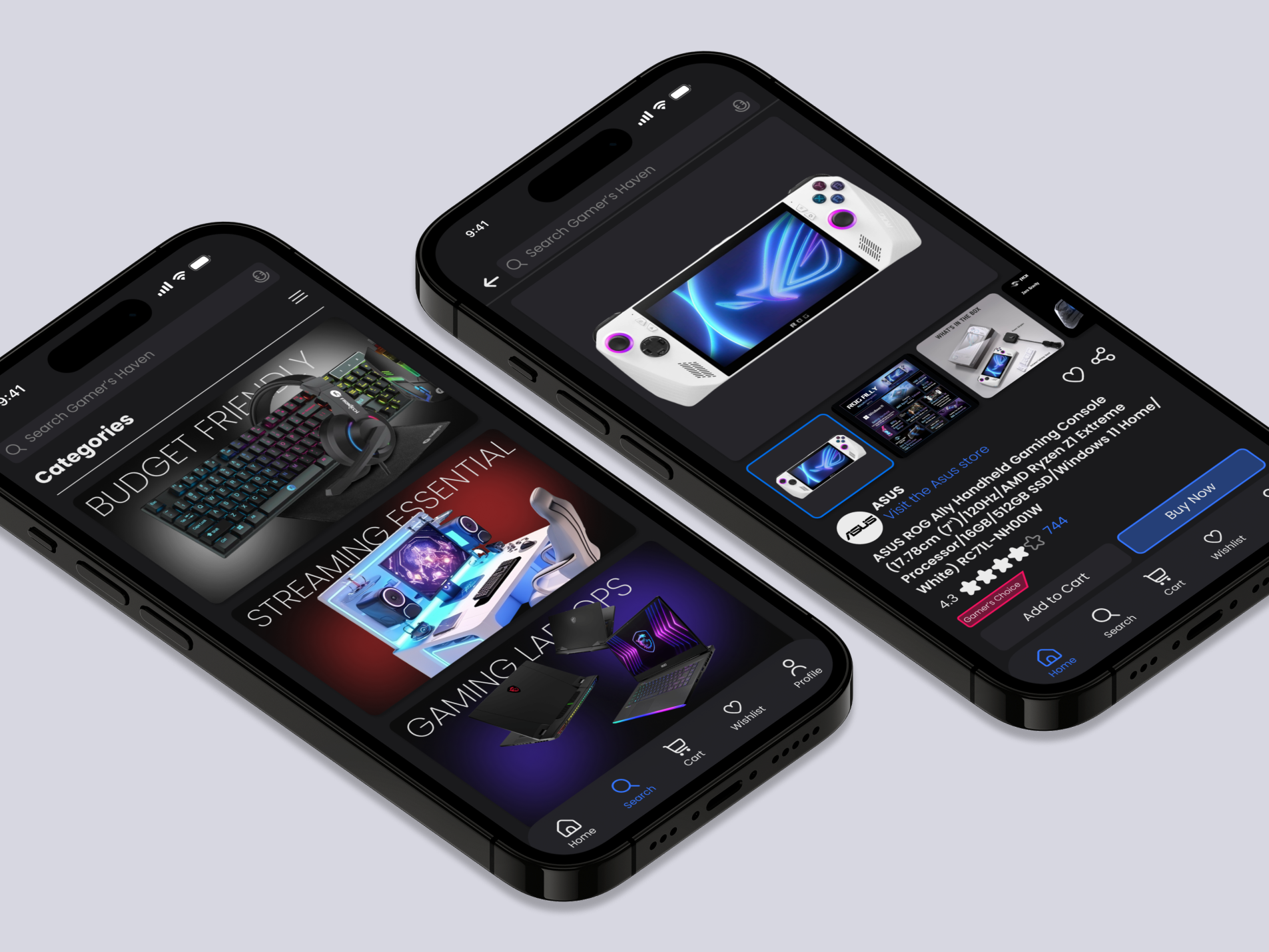 Example of Comprehensive UI/UX : Standard