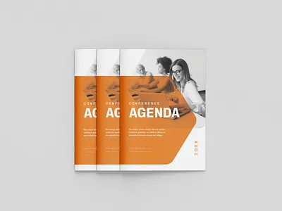 Conference Agenda Template agenda brochure company conference conference agenda corporate indesign layout magazine template