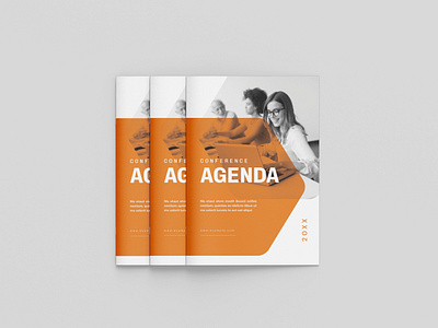 Conference Agenda Template agenda brochure company conference conference agenda corporate indesign layout magazine template