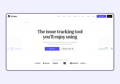 Landing page hero design hero inspiration landing ui