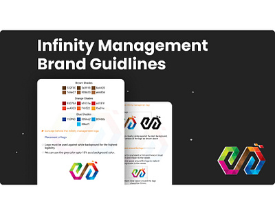 Infinity Management Brand Guidelines branding logo motion graphics ui