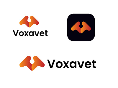 Voxavet Logo Design, Gradient Logo app icon brand colorfull logo corporate creative logo gradient logo logo brand logo mark logos modern brand v v concept