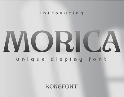 Morica - Modern Serif Font 3d animation branding design font graphic design handwritten illustration italic logotype motion graphics script typeface ui