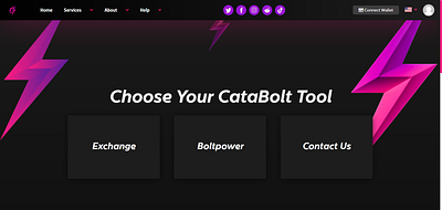 Cataboltswap 3d graphic design logo motion graphics ui