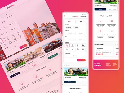 🚀 Throwback to 2020: Original OpenBrix Platform Designs 🏘️ blockchain design designthrowback digitalproducts openbrix productdesign propertytech realestate responsive uidesign uxdesign