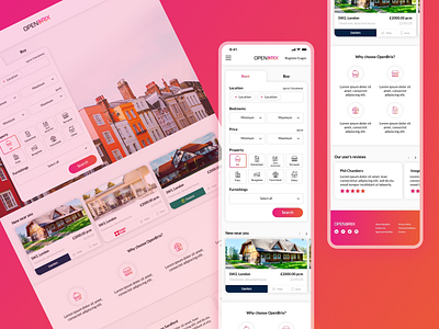 🚀 Throwback to 2020: Original OpenBrix Platform Designs 🏘️ blockchain design designthrowback digitalproducts openbrix productdesign propertytech realestate responsive uidesign uxdesign