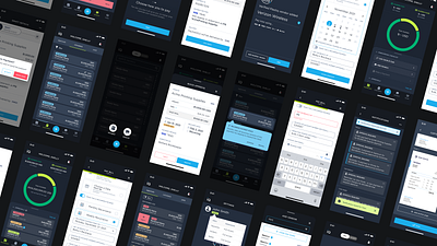 FinTech App Design - Plastiq app design business finance finance fintech mobile app product design visual design