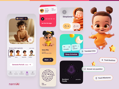 🚀 Introducing Nanni AI’s Enhanced UI/UX Components! 🚀 design system mobileui product design productdesign ui ux ux design uxui