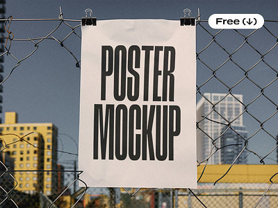 Grunge Urbanistic Poster Mockup city download fence free freebie grunge mockup netting outdoor outdoor mockup pixelbuddha poster poster mockup psd street street poster mockup template urban urbanistic wire