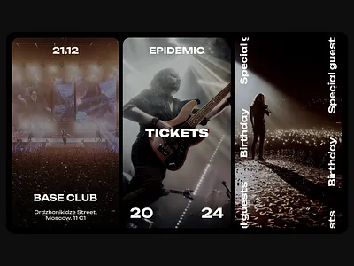 The epidemic branding design group image logo music popular songs ui ux