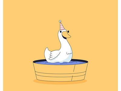 duck test branding design graphic design icon illustration line minimal retro simple ui