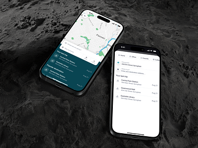 Ride Sharing Mobile App - Search Location 🔎 app design booking app car taxi bike driving ios ios design list location map mobile app mobile design passengers product design ride app ride booking ride sharing rider search location trip uber uiux