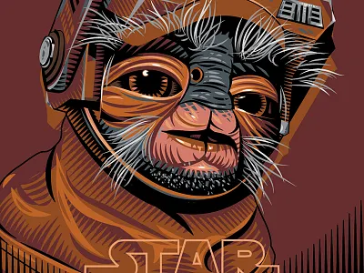 Babu Frik Star Wars: The Rise of Skywalker vector
