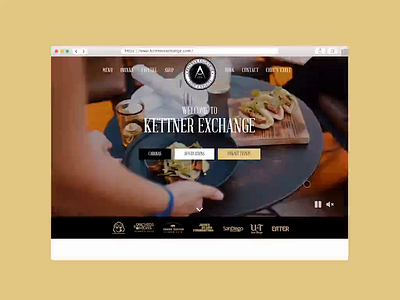 New KettnerExchange.com Website animation branding cacheinteractive design graphic design illustration kettnerexchange ui ux
