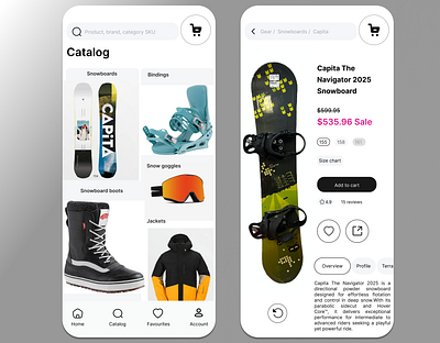 E-Commerce App app branding design logo typography ui ux