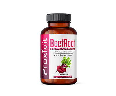 Beet Root beet root capsule label design visual appeal