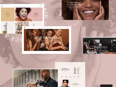 Marra - Beauty WordPress Theme clean elegant ui ui ux web design wordpress