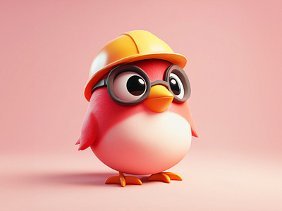 Cartoon 3D Cute Bird | 3D Mascot Bird 3d animal mascot 3d bird cartoon 3d bird design 3d bird logo 3d character design 3d mascot bird 3d mascot design bird logo design bird mascot logo cartoon 3d bird cartoon bird design cartoonsaz custom 3d mascot custom bird logo custom bird mascot cute 3d cartoon cute bird mascot cute mascot design fiverr mascot bird design