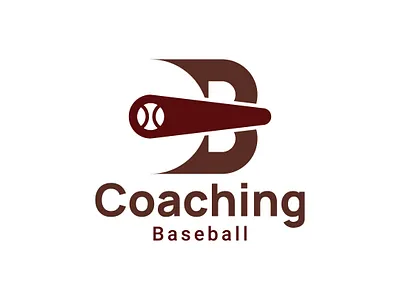 C+B Coaching Baseball logo concept baseball brand branding business logo coaching company logo design graphic design identity illustration logo logo design logo maker sport logo strike training camp vector