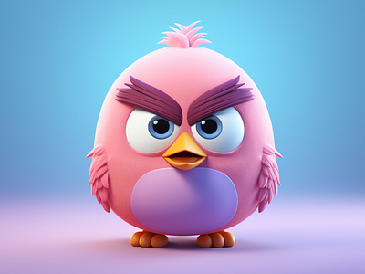 3d Mascot Bird | Custom Mascot Bird 3d 3d 3d bird 3d cartoon character 3d logo 3d logo bird 3d mascot 3d mascot bird angry bird style bird cartoon 3d cartoon cartoon bird 3d cartoonsaz character design custom 3d design design etsy fiverr logo logo maker mascot