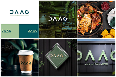 DAAG barnding branding cafe corporate identity design graphic design illustration logo vector