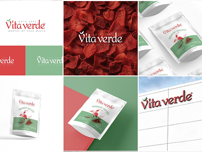 VITA VERDE barnding branding corporate identity design graphic design illustration logo vector