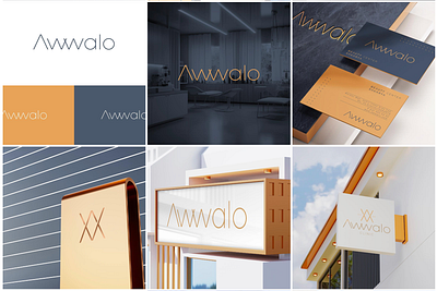 AWWALO barnding branding corporate identity design graphic design illustration logo vector