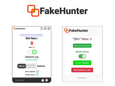 Browser extension | STOP FAKE NEWS | CASE STUDY | 2024 browser design extension news plugin product ui uiux ux