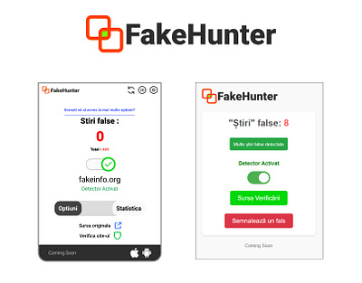 Browser extension | STOP FAKE NEWS | CASE STUDY | 2024 browser design extension news plugin product ui uiux ux