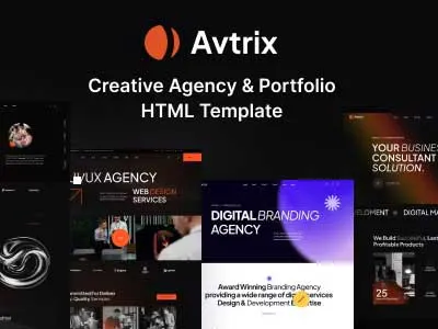 Avtrix cv portfolio portfolio html templete resume