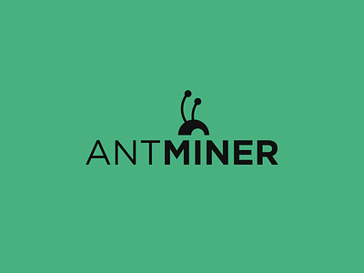 Antminer ant blockchain branding cryptocurrency identity insects logo mark mining mining machine negative space symbol