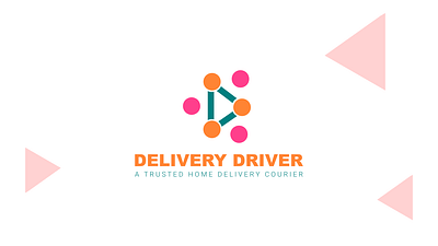 DELIVERY DRIVER | D Letter logo brand identity branding creative d letter d letter logo design dotted d driver graphic graphic design logo vector