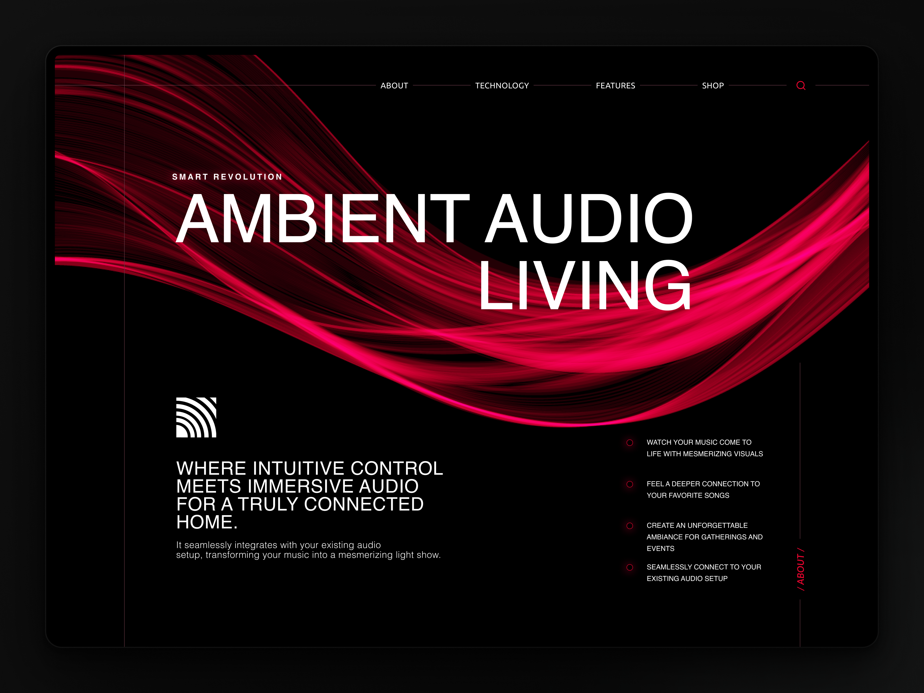 Example of Landing Page Design