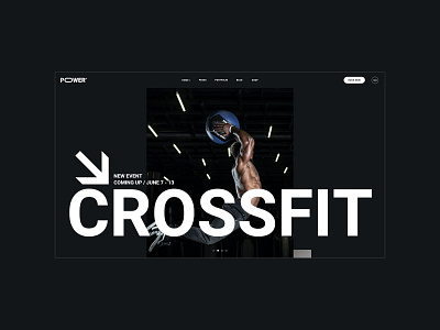 Kropp - Fitness and Gym Theme black bold elegant strong ui ux web wordpress