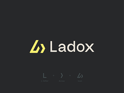 Ladox Technology Logo ai logo arrow logo brand identity branding coding finance logo fintech logo industry investment logo l logo lettermark logo logo design logo designer monogram security startup logo symbol tech logo technology logo