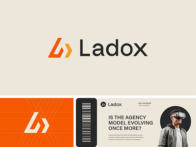 Ladox Technology Logo ai logo arrow logo brand identity branding coding finance logo fintech logo industry investment logo l logo lettermark logo logo design logo designer monogram security startup logo symbol tech logo technology logo