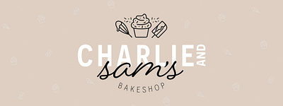 Charlie & Sam's Branding apparel bakery logo bakeshop brand guideline branding business card design graphic design logo logo design logo variations social media style guide t shirt design